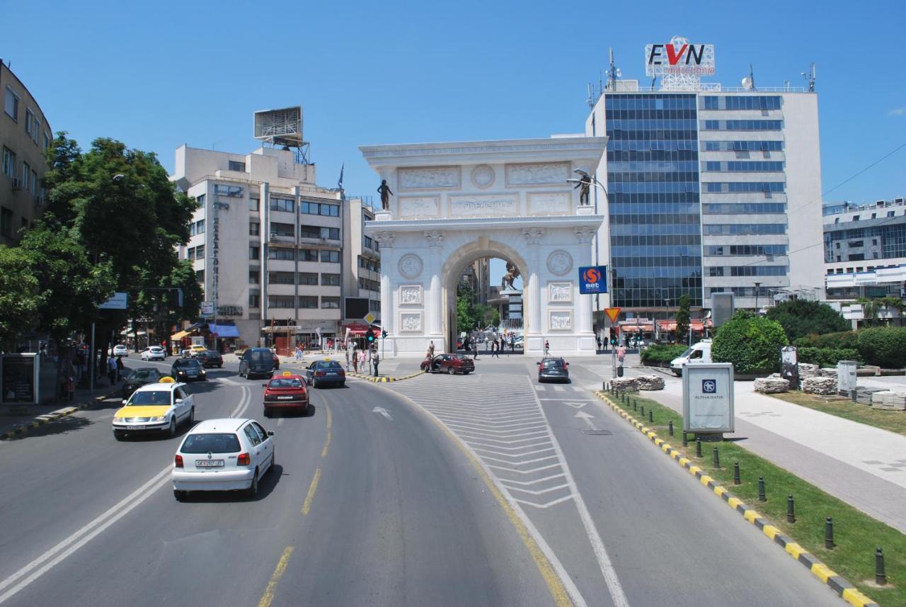 Nancy Apartment Skopje Esterno foto